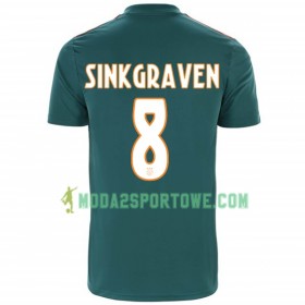 Koszulka Ajax Amsterdam Daley Sinkgraven 8 Wyjazdowe Stroje Piłkarskie 2019/20 Krótki Rękaw